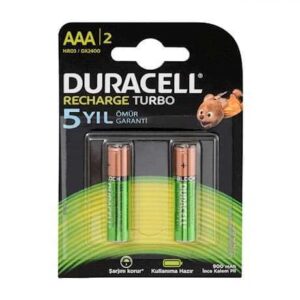 Duracell-1.2V-900-mAh-AAA-Sarjli-Ince-Kalem-Pil-2l.jpg Duracell 1.2V 900 mAh AAA Şarjlı İnce Kalem Pil 2l